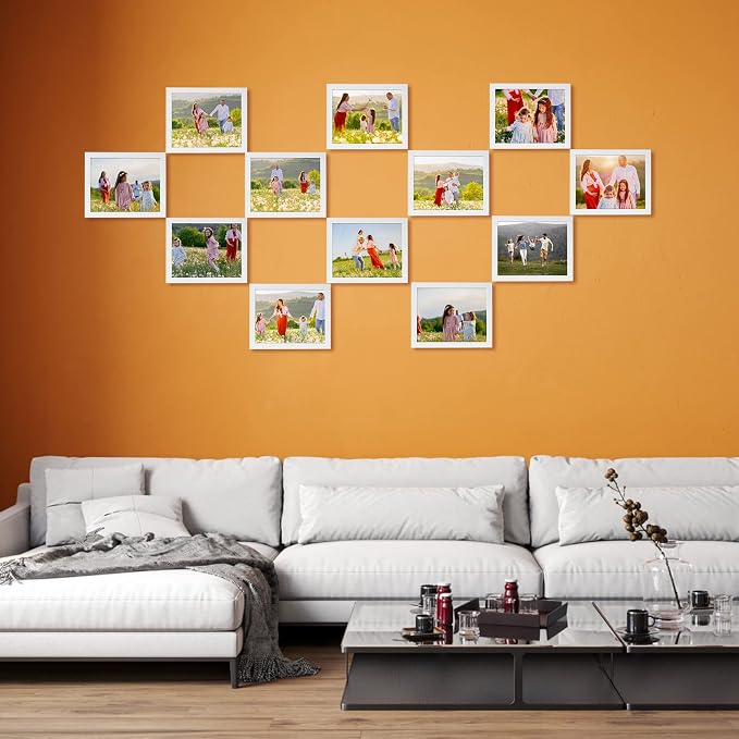 Giftgarden White 8x10 Picture Frame Pack of 12 - Image 7