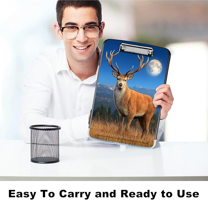 A4 Clipboard with Storage Pen Holder, Clipboards Organizer Nursing Clipboard - Image 6
