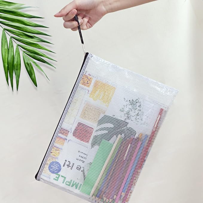 EOOUT 56pcs Mesh Zipper Pouch Zipper Bag, Durable Pouches - Image 6