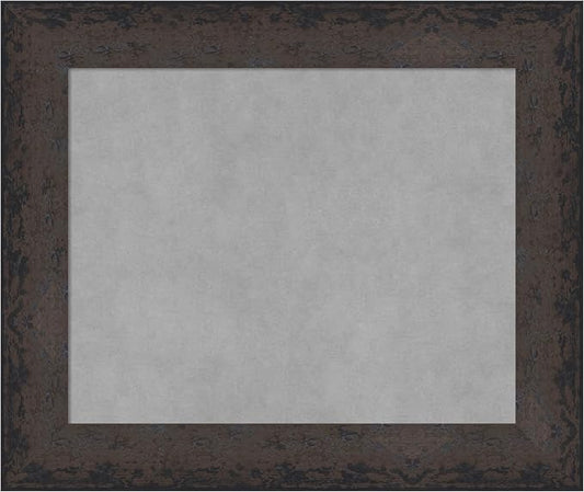 Amanti Art Black Framed Magnetic Board 21x25 Small Vision Board by AmantiArt
