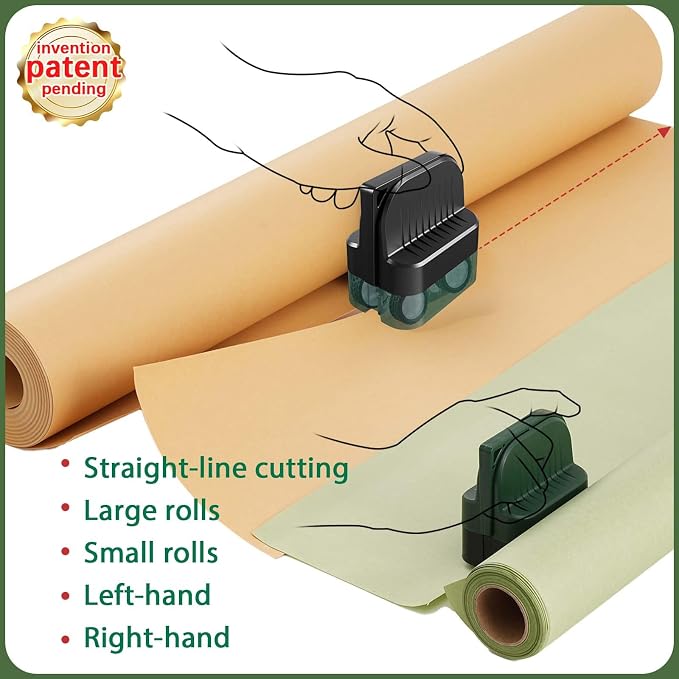 LIZAAL 2-Pack Wrapping Paper Cutter - Image 5
