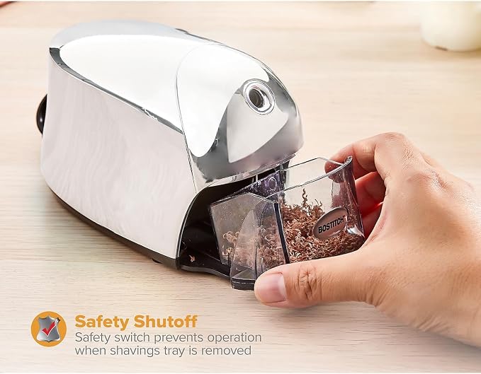 Bostitch Office QuietSharp Executive Heavy Duty Electric Pencil Sharpener - Image 4