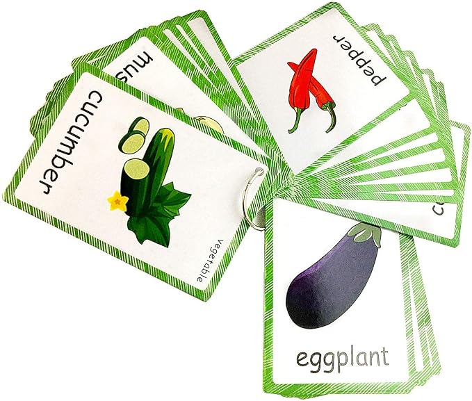 Set of Fruit and Vegetable Flash Cards - Image 4