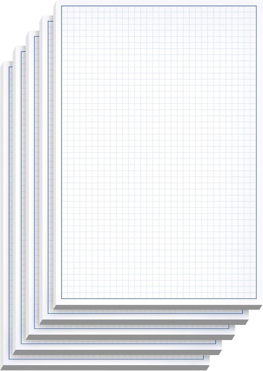 Graph Paper Pad for Blueprint Drawings, Engineering Drawing, and Planning by NextDayLabels