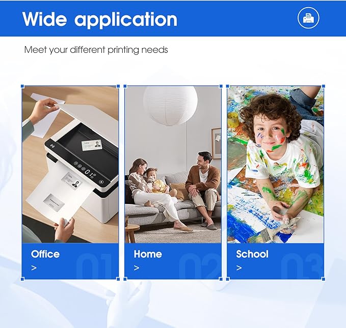 702xl Black Ink Cartridges Remanufactured Replacement for 702 Ink cartridges 702 XL T702XL for Epson WF-3720 WF-3730 WF-3733 Printer High Capacity (2 Pack)-DeskLoop Office