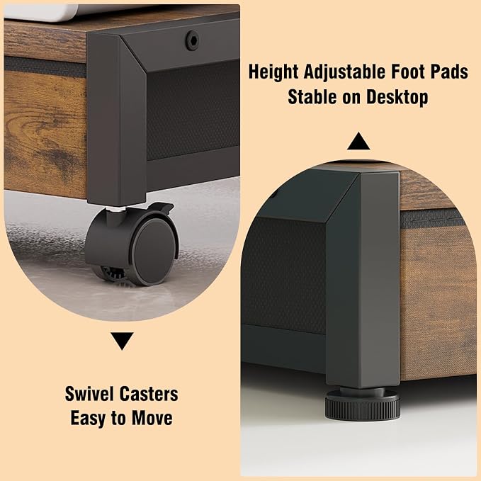 VENNQD 2-Tier Desktop Printer Stand - Image 7