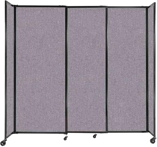 Versare Straightwall Sliding Portable Wall Partition | Freestanding Office by VERSARE