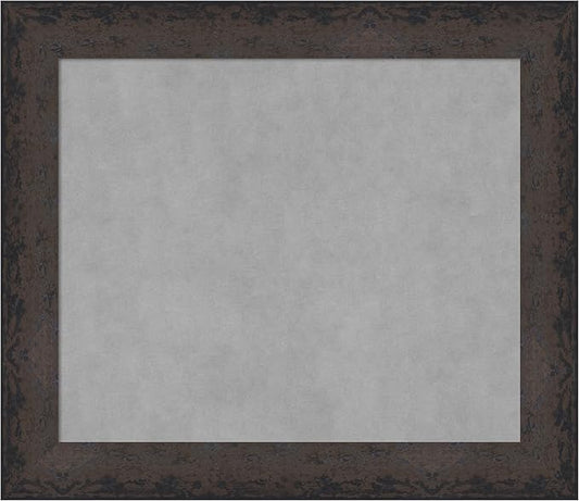 Amanti Art Black Framed Magnetic Board 25x29 Medium Vision Board by AmantiArt
