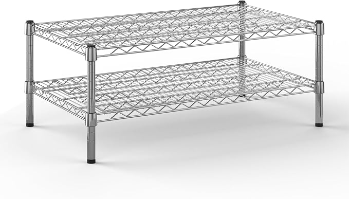 Regal Altair 21" Deep x 36" Wide x 14" Height Wire Shelving Kit | 2-Tier | NSF by Regal+Altair