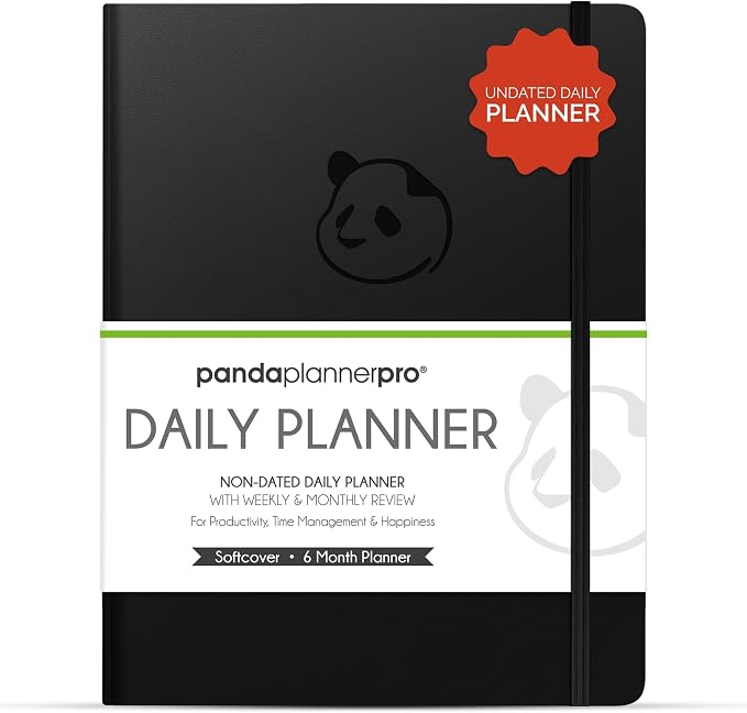 Panda Planner Pro A4 Daily Planner 2026, 6 Month, Large 8.5x11, weekly & - Image 8