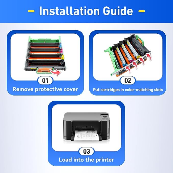 DR310CL DR-310CL Drum Unit Compatible Replacement for Brother HL-4150CDN HL-4570CDW HL-4570CDWT MFC-9460CDN MFC-9560CDW MFC-9970CDW Printer Ink Toner Cartridge TN315 TN310 Copier Scanner High-Yield-DeskLoop Office