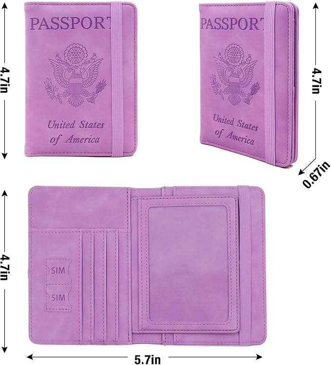 Melsbrinna RFID Passport Holder - Image 4