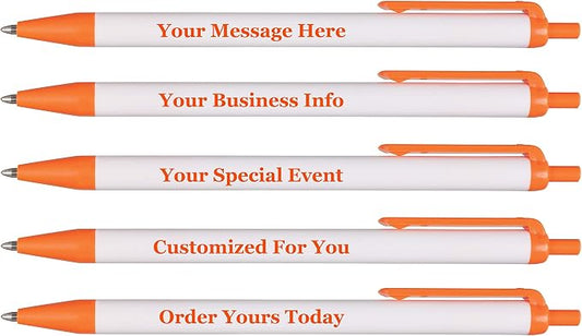 RevMark Personalized Ballpoint Pen, Custom Printed Name, Business or Event by RevMark