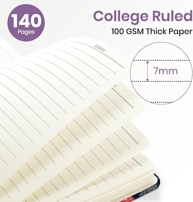 ZOTIA Lined Spiral Journal Notebook - Image 2