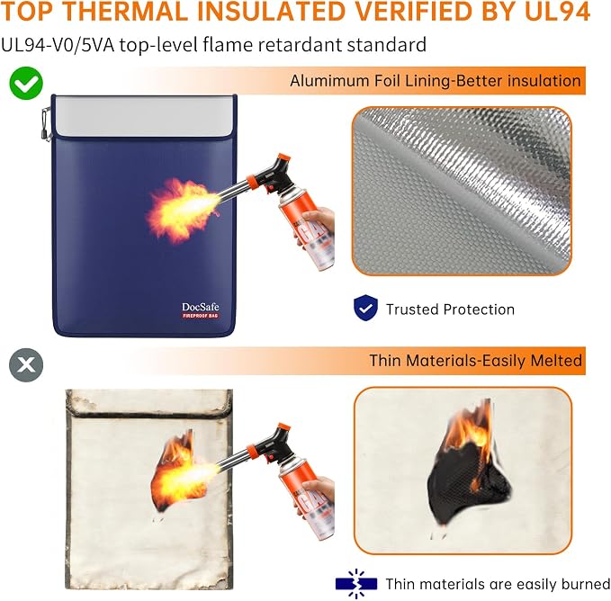 DocSafe Fireproof Document Bag - Image 3