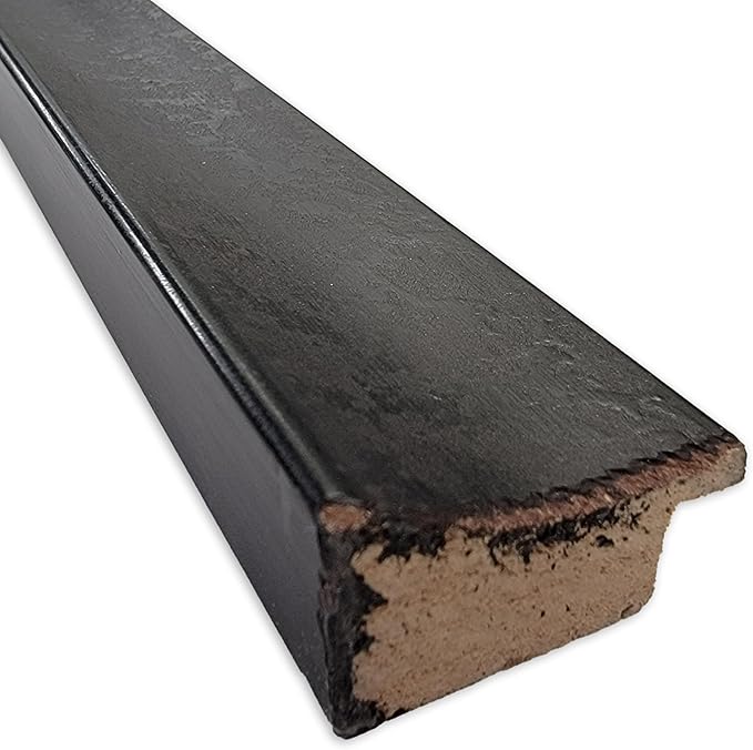 Amanti Art Natural Cork Board for Wall, 15x33 Vision Board with Black Wood Frame, Medium Corkboard Office Decor for Home Organization, Modern Contemporary Corkboard Pinboard to display items for home-DeskLoop Office