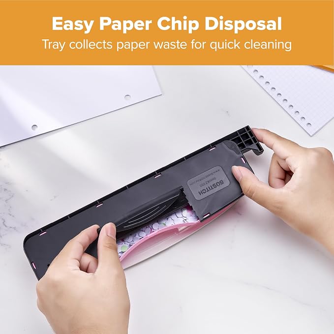 PaperPro inCOURAGE 12 Reduced Effort 3-Hole Punch, 12 Sheets - Image 4