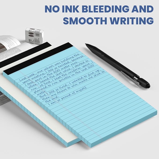 10pcs Small Note Pads, Color Notepads 5x8 College Ruled Notebook, Writing Pads - Image 6