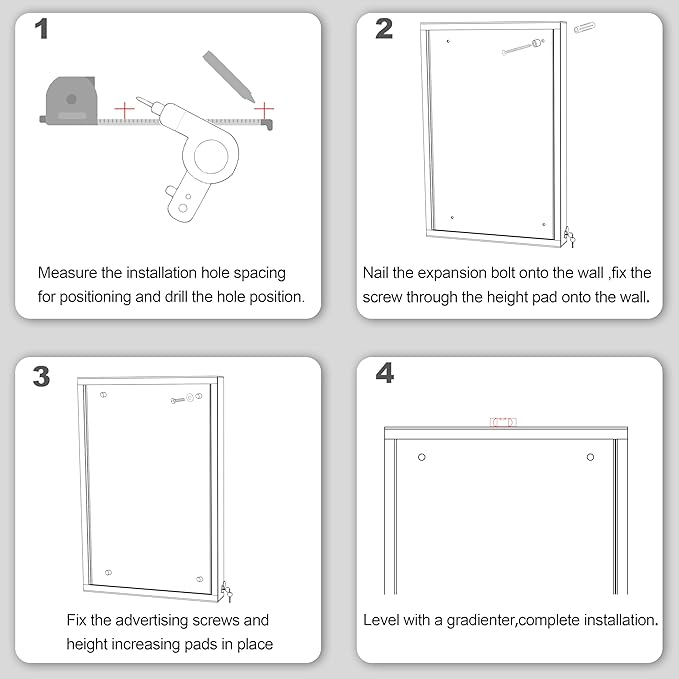 36 x 24 in Waterproof Outdoor Bulletin Board Lockable Wall-Mounted with Cork Backing, Ideal for Schools, Offices, and Restaurants-DeskLoop Office