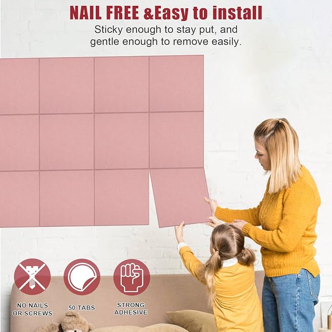 Large Cork Board Alternative 36" X 24" Bulletin Board - Image 6
