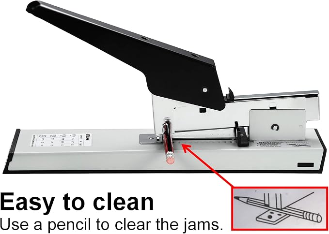 IMLIKE Heavy Duty Stapler with 2000 Staples: 100 Sheets High Capacity Manual - Image 6