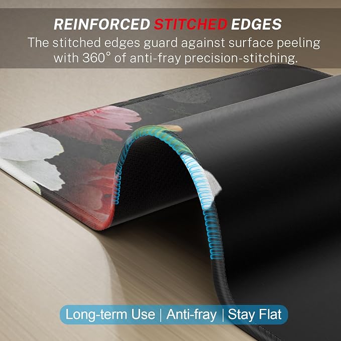 MROCO 3-Pack Mouse Pads, 30% Larger Surface, 8.5 x 11 in, Non-Slip Rubber Base - Image 3