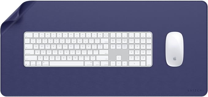 Satechi Vegan Leather Desk Mat, Large Mouse Pad Scratch and Water Resistant - Image 3