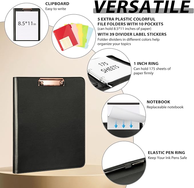 Ospelelf Leather Clipboard - Image 3
