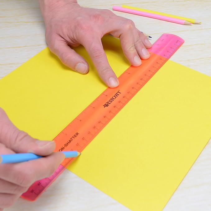 Westcott Shatterproof Ruler - Image 6