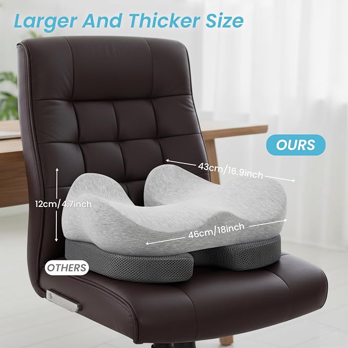 Seat Cushion, Ergonomic Chair Cushions - Image 7