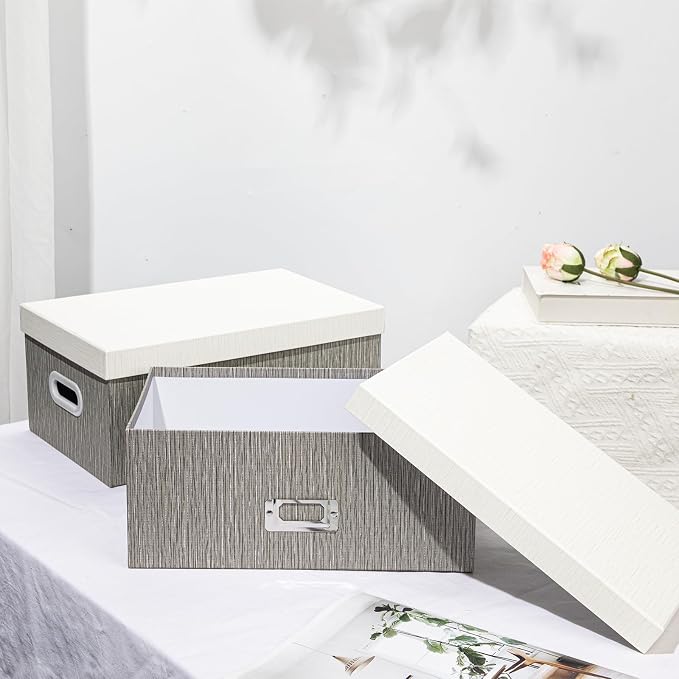Briful Set of 2 Decorative Storage Boxes - Image 6