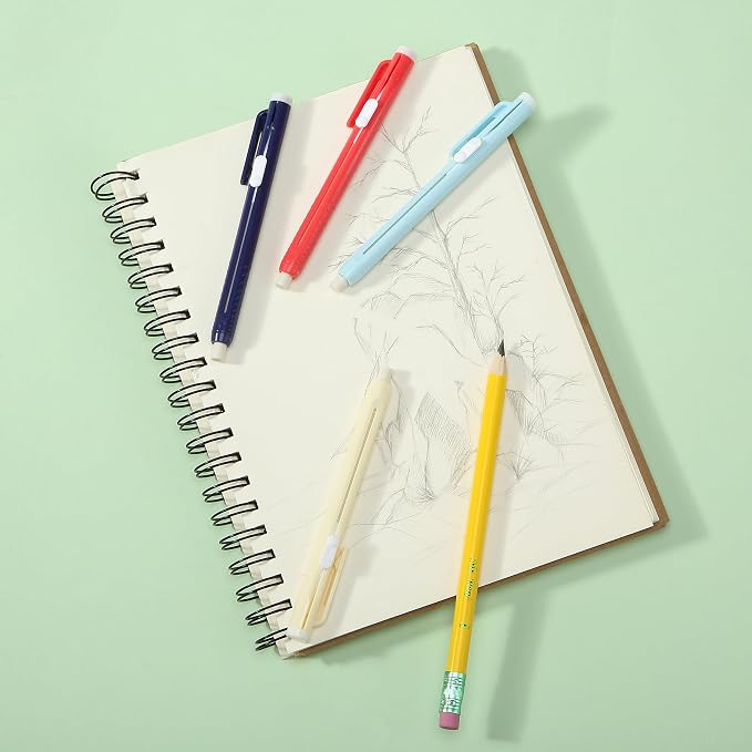Mr. Pen- Retractable Mechanical Eraser Pens, 24 Pack, Sketching & Drafting - Image 6