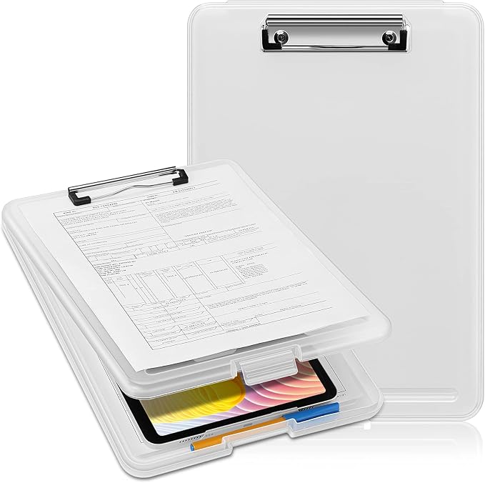 SITHON Nursing Clipboard with Storage, Heavy Duty Portable Writing Clipboard by SITHON