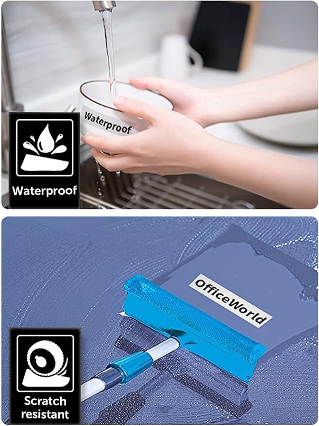 3-Pack Paper Black on White Tape Compatible - Image 8