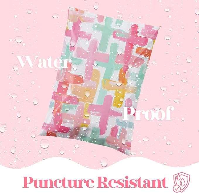 Pretty Package Store 6x9 Designer Poly Mailer 100 Pack Heavy Duty Waterproof - Image 5