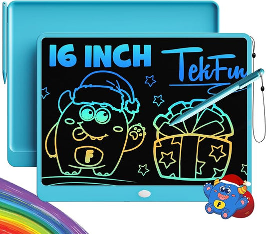 TEKFUN LCD Writing Tablet for Adults, Large Doodle Board, 16 Inch Colorful by TEKFUN