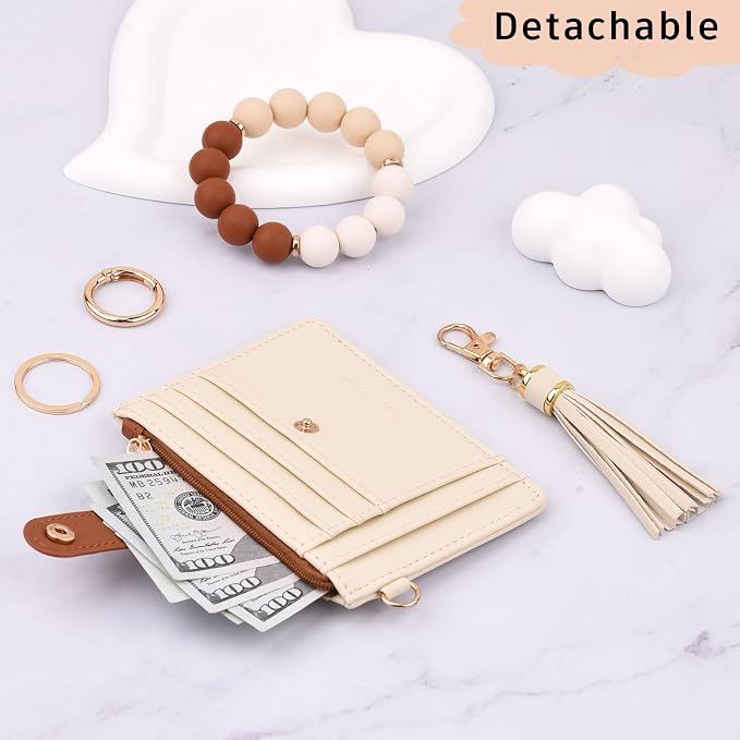 BAOSIWA Silicone Bracelet Keychain Wallet - Image 6