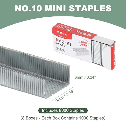 PATIKIL No.10 Staples for Stapler - Image 2