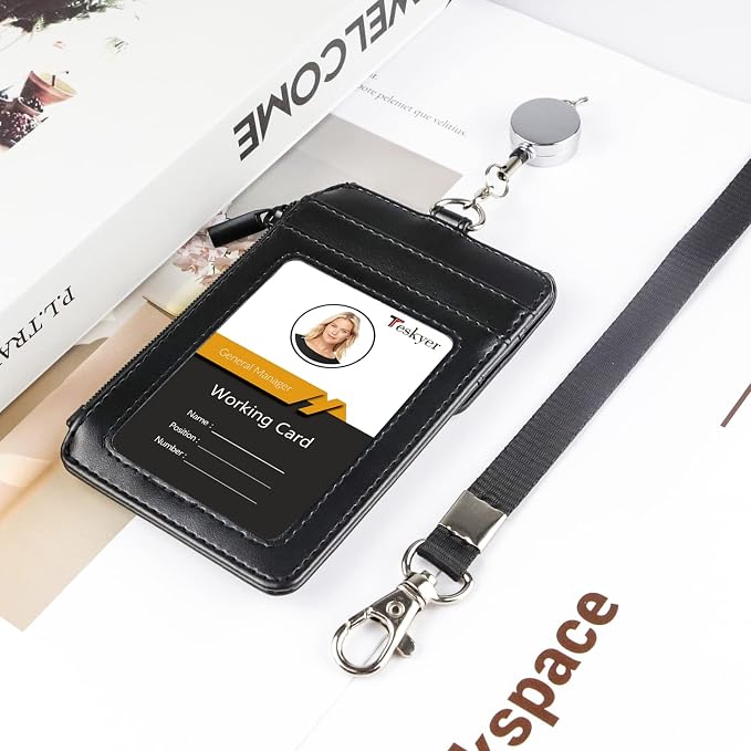 Teskyer Leather Badge Holder - Image 9