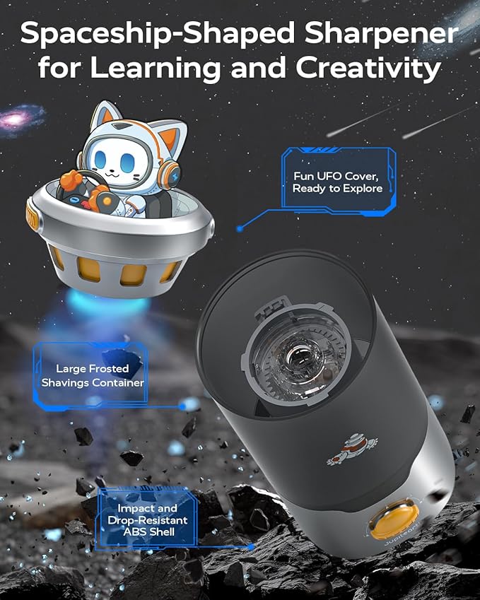 JUPITEARTH Electric Pencil Sharpener - Image 5