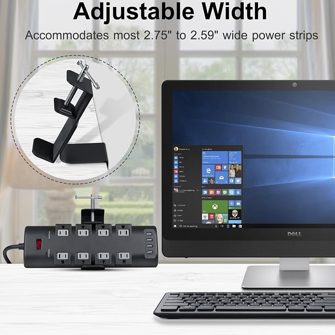 Desk Clamp for Power Strip - Image 4