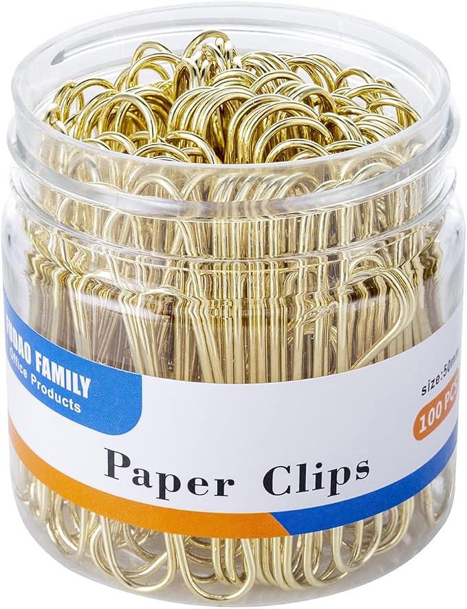 Large Paper Clips, 2 Inch Paper Clip, Jumbo Paperclips 100/Pack - Image 6