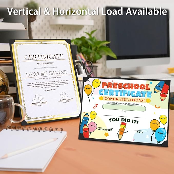 Award Single Sided Certificate Holders, Employee Appreciation, Certifications - Image 6