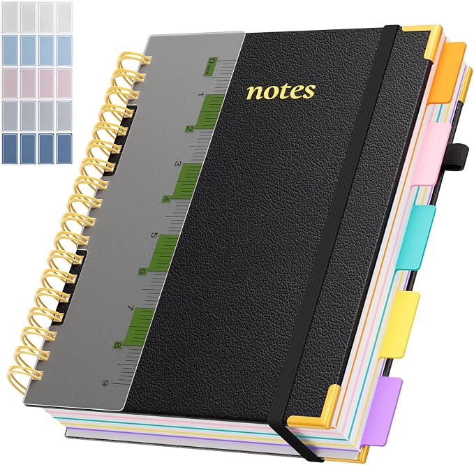 Line Hardcover Spiral Notebook by XYark