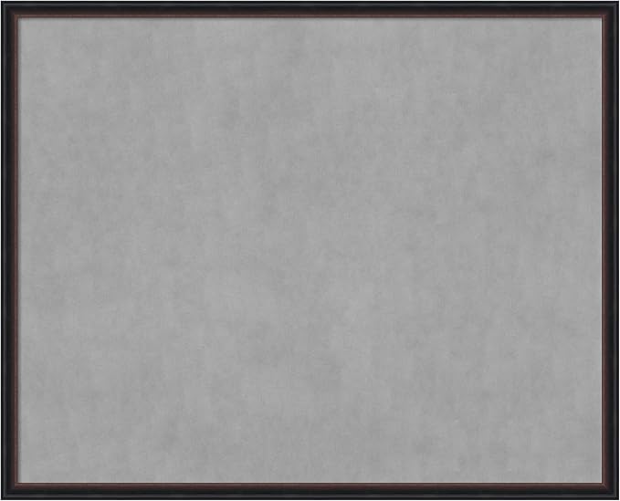 Amanti Art Black Framed Magnetic Board 34x42 X-Large Vision Board by AmantiArt