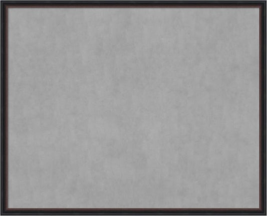 Amanti Art Black Framed Magnetic Board 34x42 X-Large Vision Board by AmantiArt