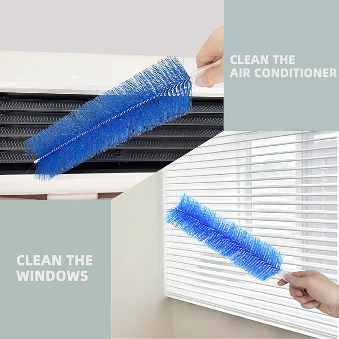 Fan Cleaning Brush, CN1ST 2PCS Brush Reusable Removes Dirt from Fans, Air - Image 4