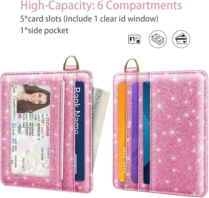 Slim Minimalist Front Pocket RFID Blocking Credit Card Holder Small Wallet Cute - Image 2