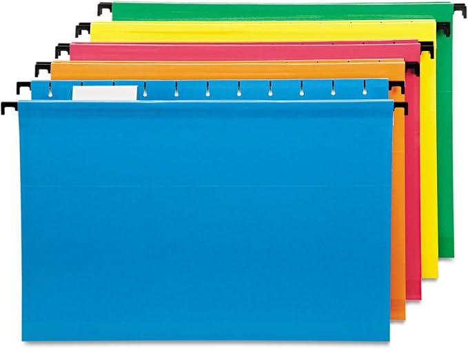 Pendaflex SureHook Reinforced Hanging Folders, Letter Size, 1/5 Cut - Image 5
