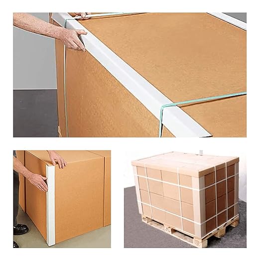 IDL Packaging AC-110 Portable Cutter for Cardboard Edge Protectors up to 4" x 4" x 0.4" Size - Heavy-Duty Tool for V-Board Cardboard Corners of Various Length - Stationary or Fully Portable Use-DeskLoop Office